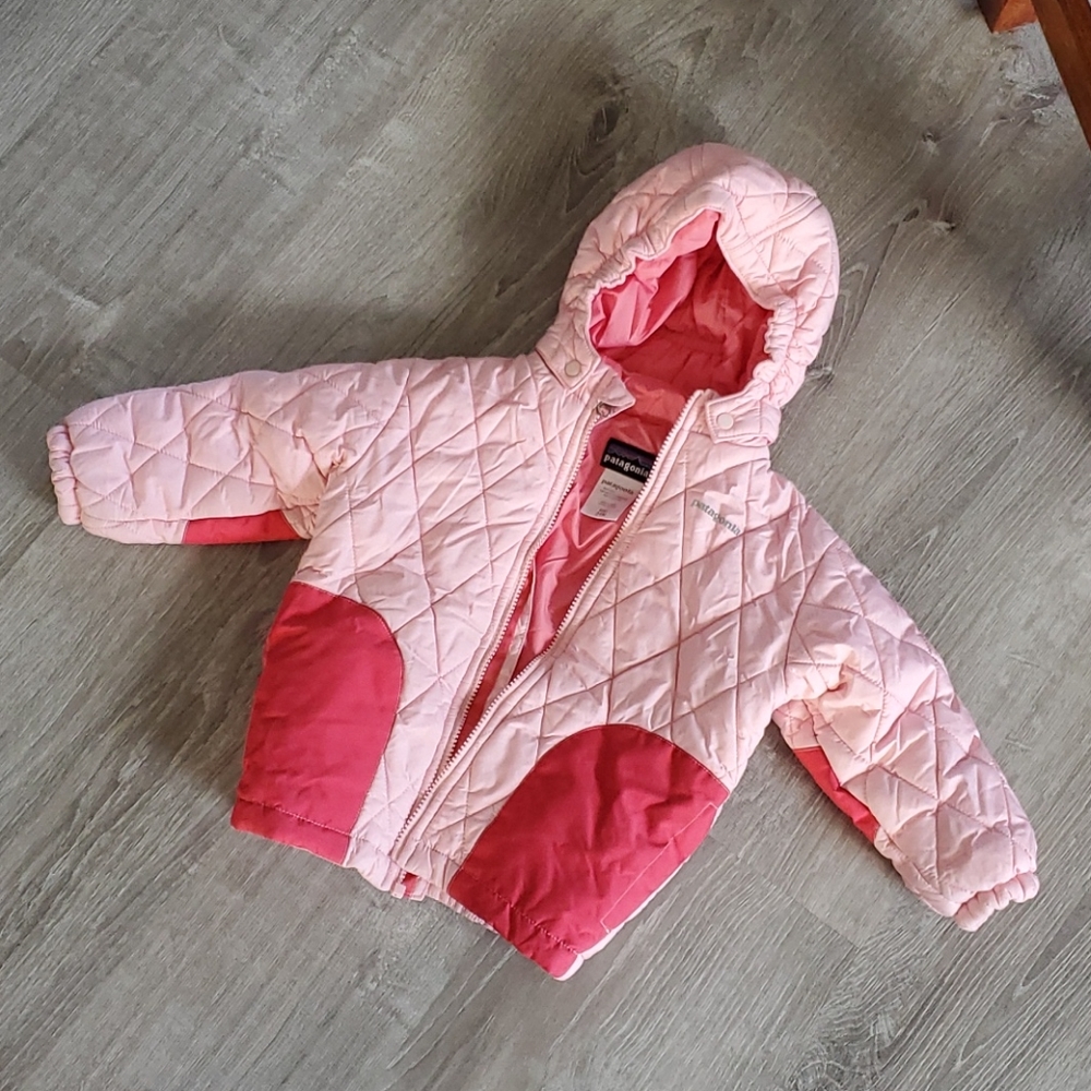 Patagonia Diamond Quilt parka, size 24 months